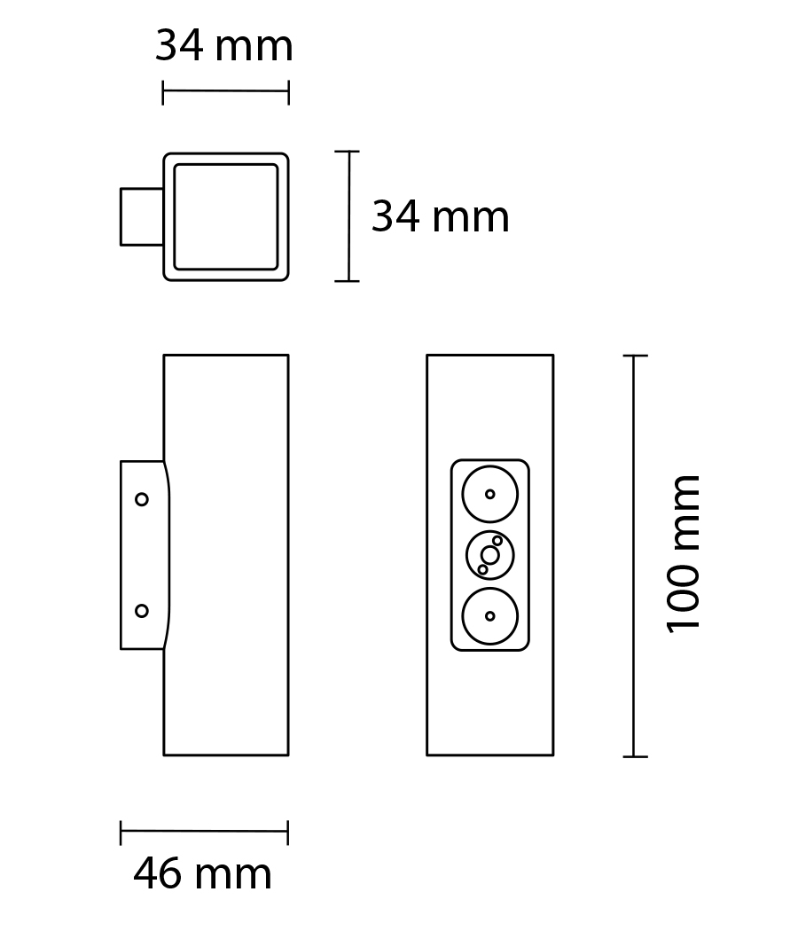 Scheda tecnica 403109 NANOWALL SQUARE XXS 01