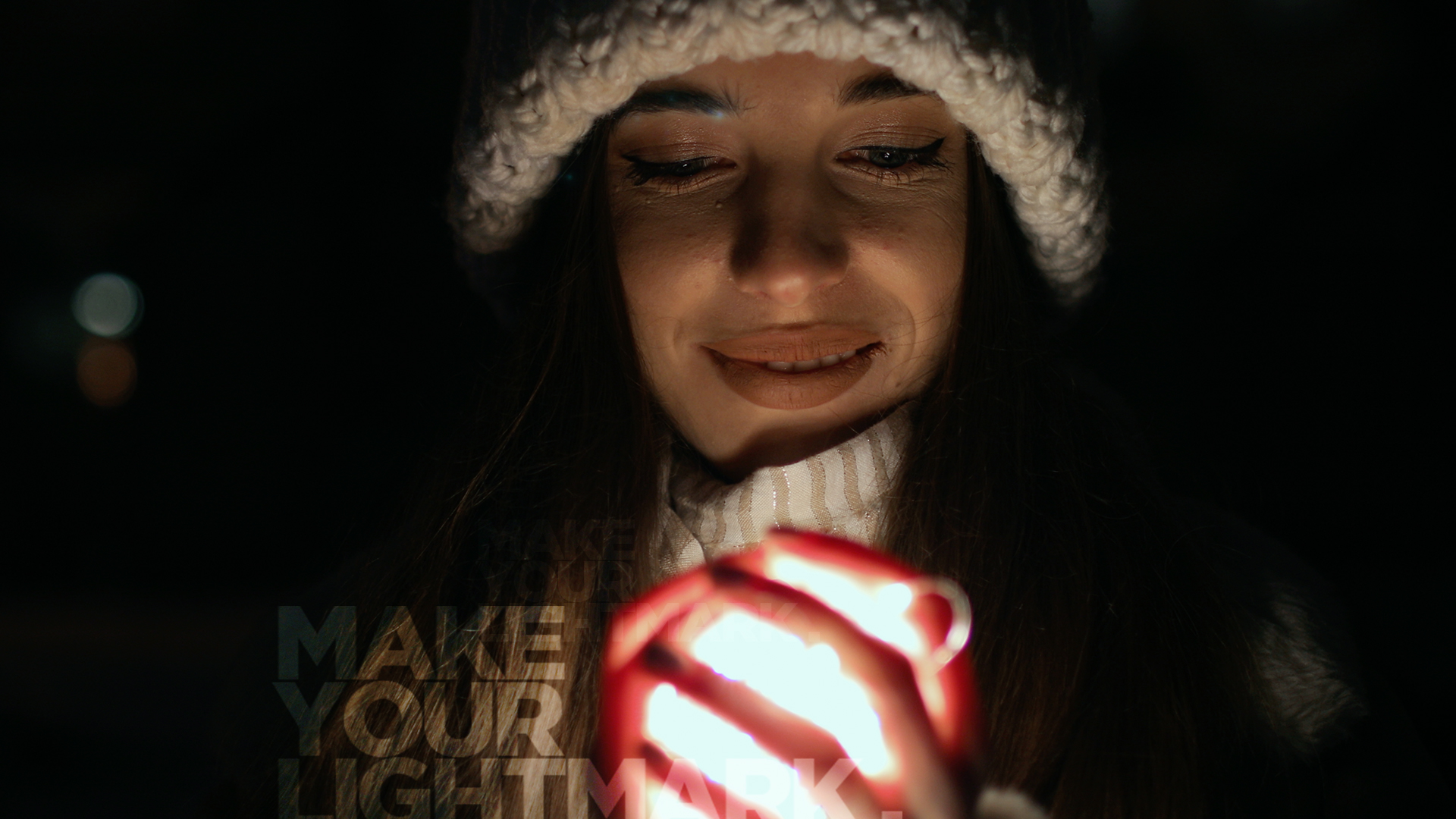 Makeyourlightmark, even at Christmas!